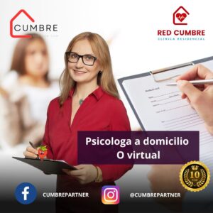 Psicologa a Domicilio o Viirtual