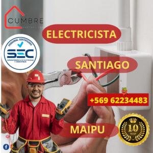 electricista Maipú, instalación eléctrica Maipú, reparación eléctrica Maipú, certificación SEC Maipú, mantención eléctrica Maipú, electricista autorizado Maipú, servicio eléctrico Maipú, electricista domicilio Maipú, automatización Maipú, emergencias eléctricas Maipú